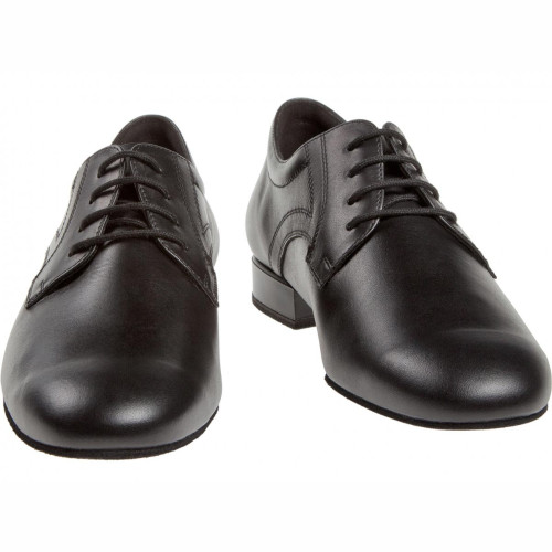 Diamant Hombres Zapatos de Baile 085-075-028 - Cuero Negro - Talla: UK 10,5