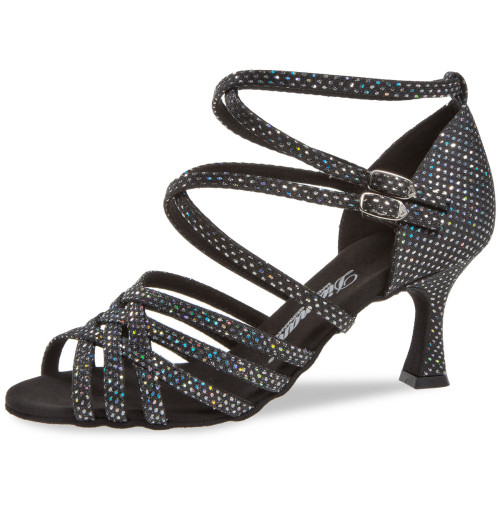 Diamant Women´s dance shoes 108-087-183 - Black/Silver