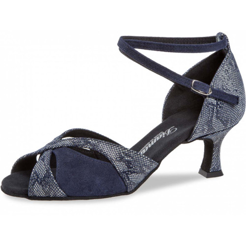 Diamant Mulheres Sapatos de Dança 141-077-534 - Azul - 5 cm