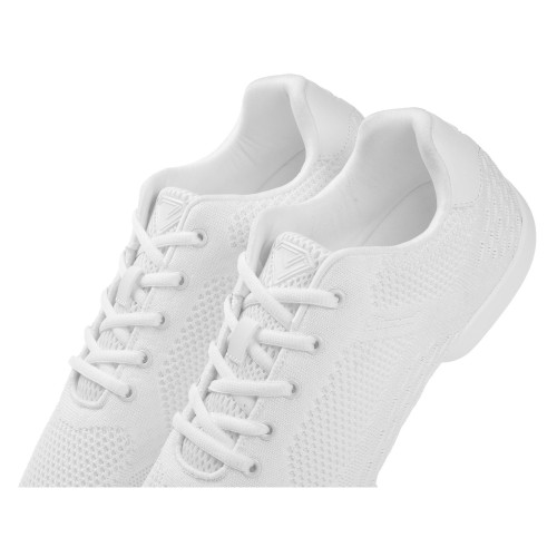 Diamant Unisex Split-Sole Dance Sneakers TUNE White