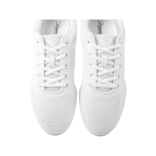 Diamant Unisex Split-Sole Dance Sneakers TUNE White