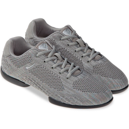 Diamant Unisex Split-Sole Dance Sneakers TUNE Light Gray