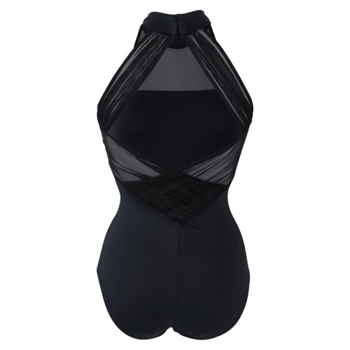 Intermezzo Ladies Ballet Body/Leotard 31466 Bodymertidrap - Black (037) - Size: M