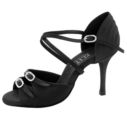 Rummos Ladies Dance Shoes Elite Diana 041 - Black - 8 cm