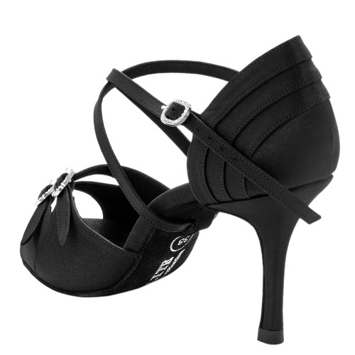 Rummos Donne Scarpe da Ballo Elite Diana 041 - Nero - 8 cm