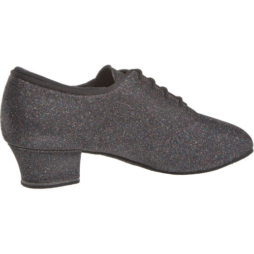 Diamant Mujeres Zapatos de Práctica 140-034-511-A - Brocado Negro - 3,7 cm Cuban  - Talla: UK 4,5