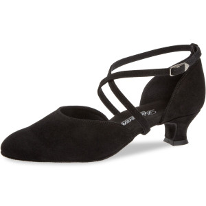 Diamant Damen Tanzschuhe 048-112-001 - Veloursleder - Extra Weit - Größe: UK 5